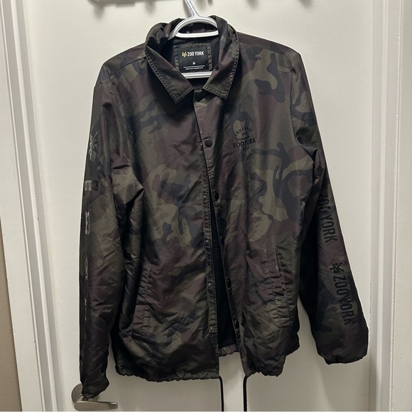 Zoo York Logo Cano Wind Jacket - Picture 1 of 4